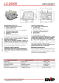 Datasheet DVP LC 25WR Datasheet DVP LC 25WR