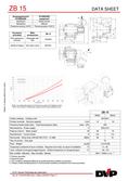 Datasheet DVP ZB 15 Datasheet DVP ZB 15