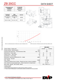Datasheet DVP ZB 20CC Datasheet DVP ZB 20CC