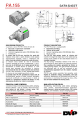 Datasheet PA 155