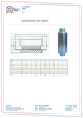 Datasheet Silencers